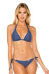 Luli Fama Cosita Buena Tie Side Full Ruched Back